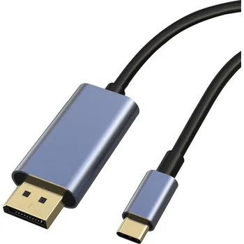 Kabel do PC PremiumCord adaptér USB-C na DisplayPort DP1.4 8K@60Hz a 4k@120Hz