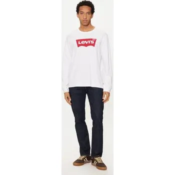 Pánské tričko Levi's® S dlouhým rukávem Graphic Tee 36015-0010 Bílá Regular Fit XS