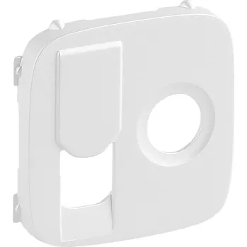 vypínač Valena ALLURE krytka datové zásuvky TV+RJ45 CAT6 UTP barva černá *754839 Legrand