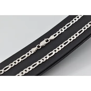 Řetízek Stříbrný řetízek Figaro C – výrazná elegance v nadčasovém designu Délka: 50 cm