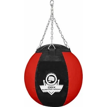 Bojový sport Boxovací hruška DBX BUSHIDO SK30 černo-červená 30 kg