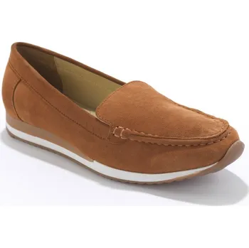 Dámské mokasíny Mokasíny z kožené usně béžová 41