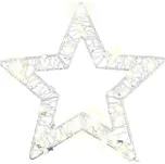 Retlux - LED Vánoční dekorace LED/3xAA/teplá bílá hvězda