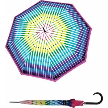 Deštník Doppler Modern Art Long AC Rhapsody - holový vystřelovací deštník