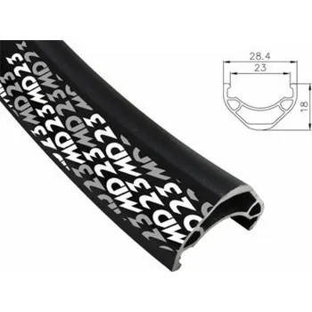 Ráfek na kolo ALEXRIMS MD23 mtb ráfek 27,5x32 děr. Tubeless Ready H. disk s černým krytem (ALX-MD23275)