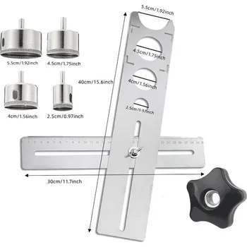 Sada nářadí Nastavitelný lokátor dlaždic pro přesné značení | stavební nářadí, ruční nářadí - 1 set