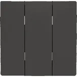 Zoni® 3559T-A00666 237 kryt spínače trojnásobného barva matná černá ABB