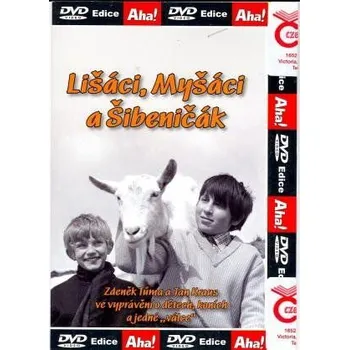 DVD film Lišáci, Myšáci a Šibeničák - Papírový obal (pošetka)