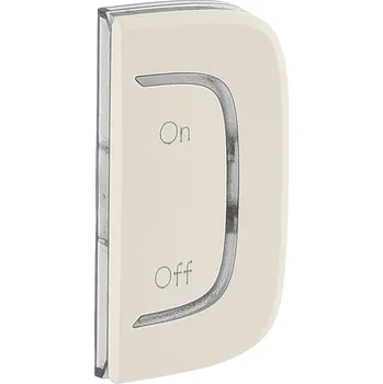 vypínač Valena ALLURE krytka 1 modulová pro MYHONE pravá symbol ON/OFF barva béžová *755548 Legrand