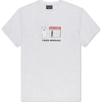 Pánské tričko TRIKO RIPNDIP I HATE MONDAYS - šedá - M + při osobním odběru 911 Kč