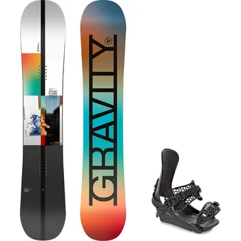 Snowboard Gravity snowboards Snowboard komplet Gravity Symbol 25/26 + vázání King Velikost: 156 cm, Velikost vázání: L
