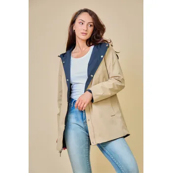 Dámská casual bunda Parka oboustranná Escandelle Paris 4217 barva: béžová, velikost: L