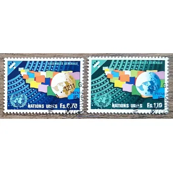 Sběratelství OSN Ženeva raz. 78/9 r. 1978