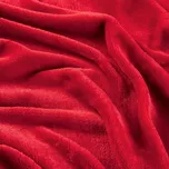Napínací prostěradlo mikroplyš červené 90 x 200 cm