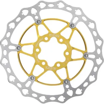 Brzda na kolo Brzdový kotouč A2Z TY-SPV-160TS-list, zlatá