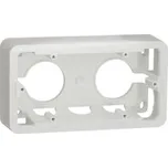 Unica Pro - Krabice na omítku dvojnásobná, Bílá *NU840418