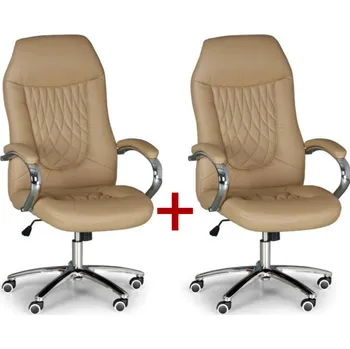 Kancelářské křeslo SUPERIOR 1+1 ZDARMA, béžová