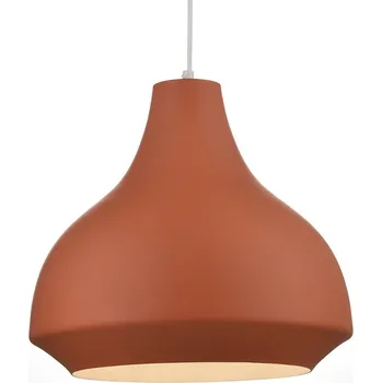 ACA DECOR Závěsné stropní svítidlo HAVANA max. 60W/E27/230V/IP20, matně hnědé