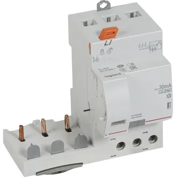 Proudový chránič DX3 MOD.CHR. 3P 63A 30MA F *410486 Legrand