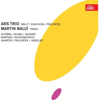 Zahraniční hudba Ballý Martin, Ars Trio: Dvořák, Novák, Mozart, Martinů, Šostakovič, Janáček, Páleníček, Kabeláč - 3CD