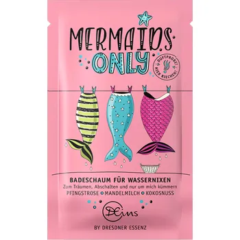 Koupelová sůl Dresdneressenz Pěna do koupele pro mořské panny - pivoňka & mandlové mléko & kokos 60g