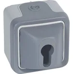 PLX SPÍNAČ/TLAČ. ZÁM. ŠEDÝ *069706 Legrand