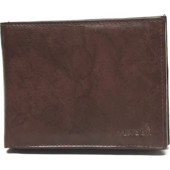 Pánská peněženka LAGEN kožená V-104 hnědá BRN