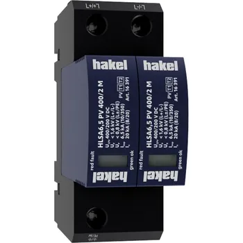 Přepěťová ochrana Hakel *HLSA6,5 PV 400/2 M ochrana před přepětím SPD PV typ 1 + 2