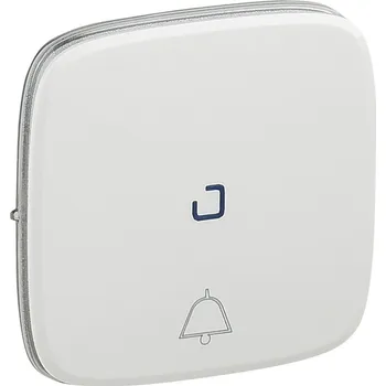 vypínač Valena ALLURE krytka zvonkového tlačítka podsvět.barva bílá *755090 Legrand