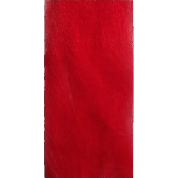 LAMAfly Egg Yarn Synthetic Fibers Minnow Red