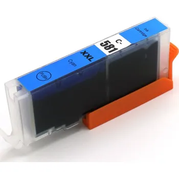 Inkoustová náplň pro Canon Pixma TS 8352 kompatibilní - barva azurová - cyan