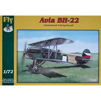 Plastikový model Fly 1/72 Avia BH-22 (Czechoslovak Trainer Aircraft)