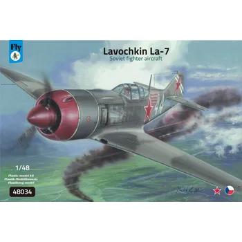 Plastikový model Fly 1/48 Lavochkin La-7 (3x camo, ex-GAVIA)