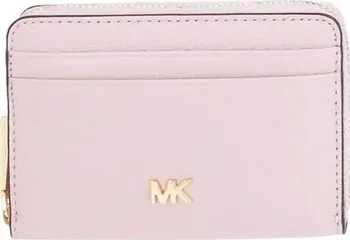 Peněženka Michael Kors Mott Coin Card Case Leather růžová