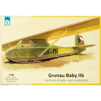 Plastikový model Fly 1/48 Grunau Baby IIB (Czechoslovakia)