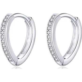 Náušnice Elenys stříbrné náušnice Svítivé kapky