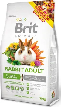 Krmivo pro hlodavce Brit Animals Rabbit Adult Complete