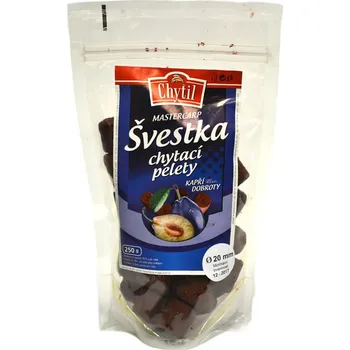 Chytil Chytací pelety s dírou švestka 20 mm 250 g