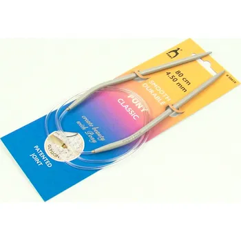 Nástroj na niť a příze Kruhová jehlice 80cm PONY velikost 4,5