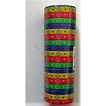 Konfeta Serpentýny 7mm x 4m, 18ks v balení