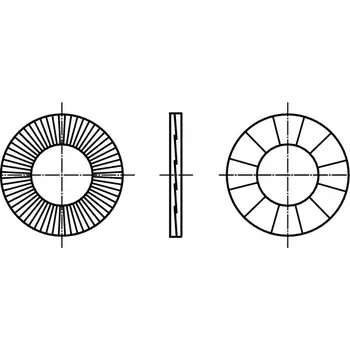 podložka PROFISTYL NORD-LOCK podložka pro šroub s válcovou hlavou( INBUS (IMBUS) DP DELTA PROTECT 3x70 Varianta: Podložka NORD-LOCK Delta Protekt® 4,4x7,6x1,8mm pro M4