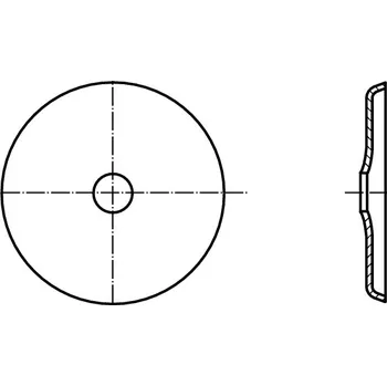 podložka PROFISTYL Podložka pro připevňování střešních krytin HLINÍKOVÁ Varianta: Podložka pro připevňování střešních krytin HLINÍKOVÁ 26x6,5 mm