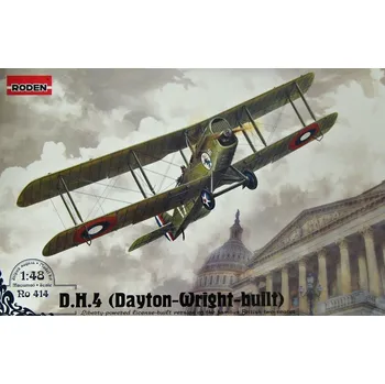 Plastikový model Roden 1/48 De Havilland D.H.4 (USA)
