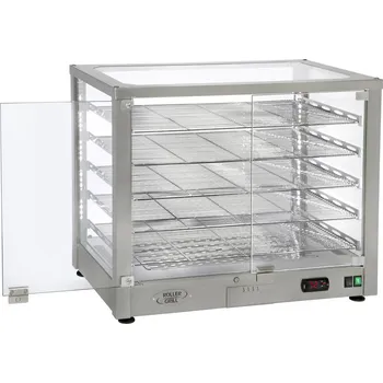 Vinotéka ROLLER GRILL International VITRÍNY STOLNÍ VYHŘÍVANÉ WD 780 Varianta: VITRÍNA STOLNÍ VYHŘÍVANÁ WD 780 DN - 3 POLICE