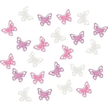 Dřevění motýli 2 cm, 24 ks 3903