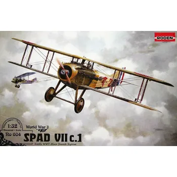 Plastikový model Roden 1/32 SPAD VIIc.1