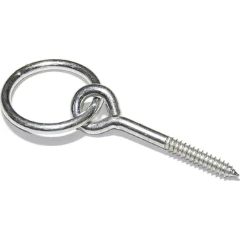 Vrut MTR Oko s vrutem a kroužkem galvanický pozink Varianta: Oko s vrutem a kroužkem 8x100mm Zn