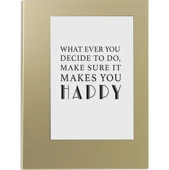 Obraz Fotorámeček na fotky 15x20cm Out of Centre XL Present Time * (Barva- zlatá)