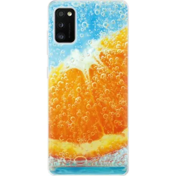 Pouzdro na mobilní telefon Odolné silikonové pouzdro iSaprio - Orange Water - Samsung Galaxy A41