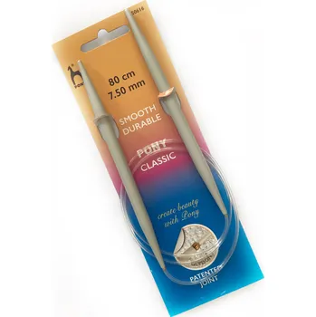 Jehlice Kruhové jehlice vel. 7,5, délka 80 cm